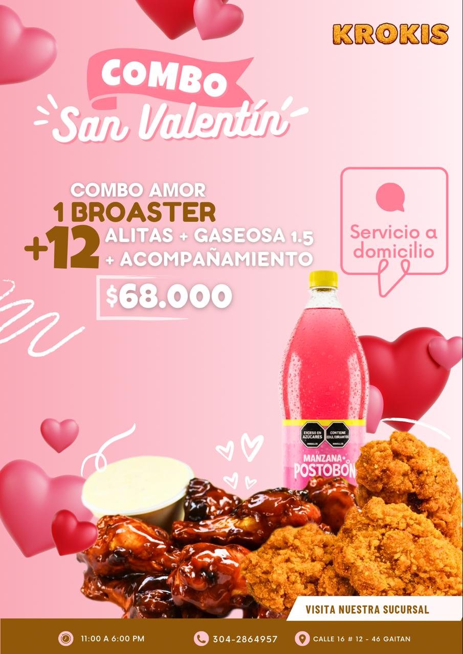 COMBO SAN VALENTIN